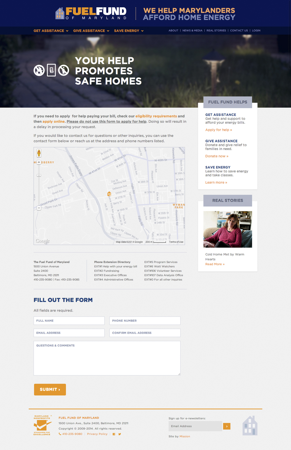 Colleen Roxas Fuel Fund of Maryland