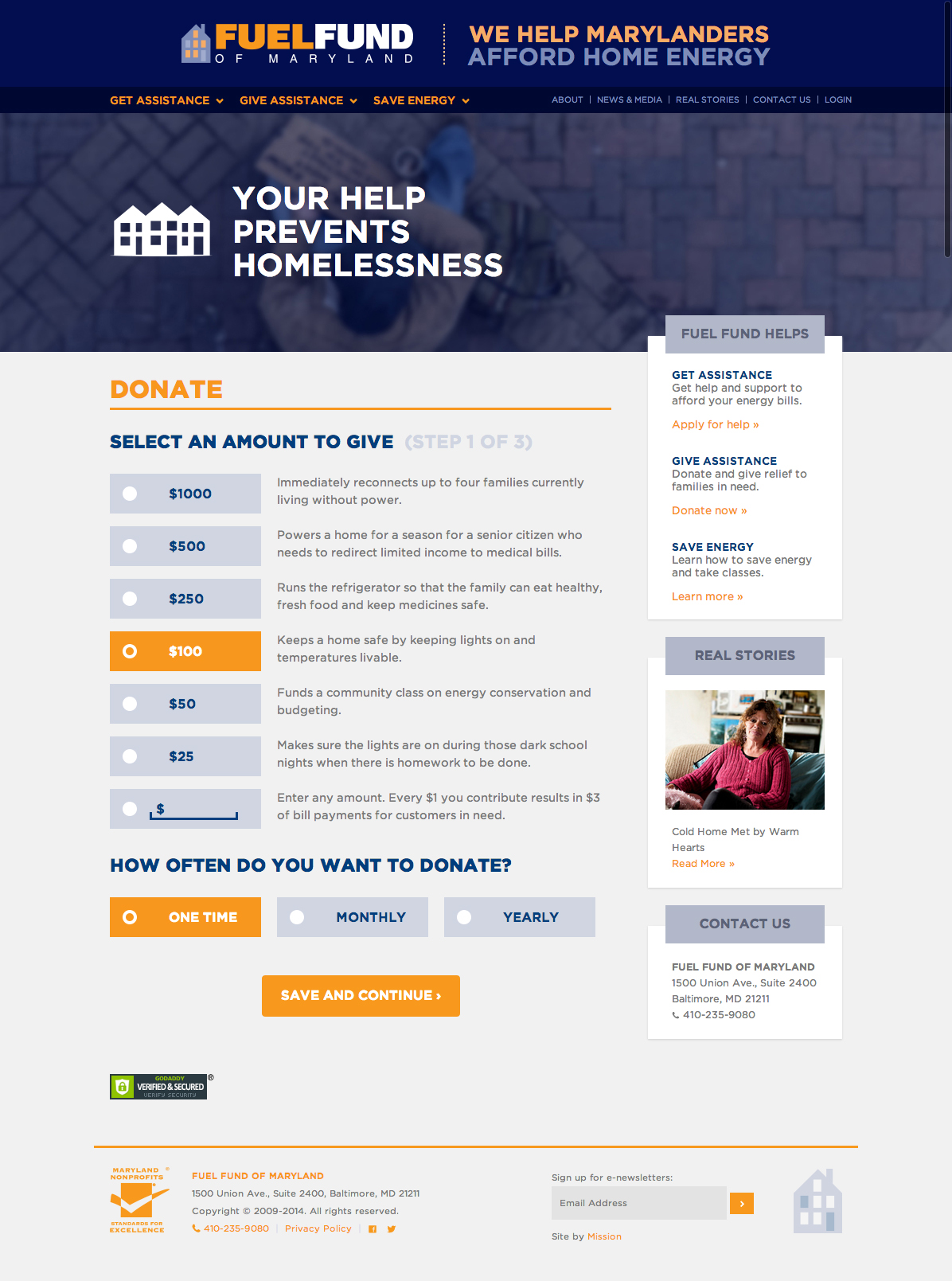 Colleen Roxas Fuel Fund of Maryland